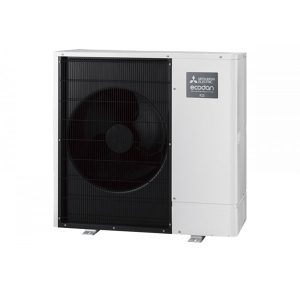 Mitsubishi Ecodan R32 air source heat pump unit